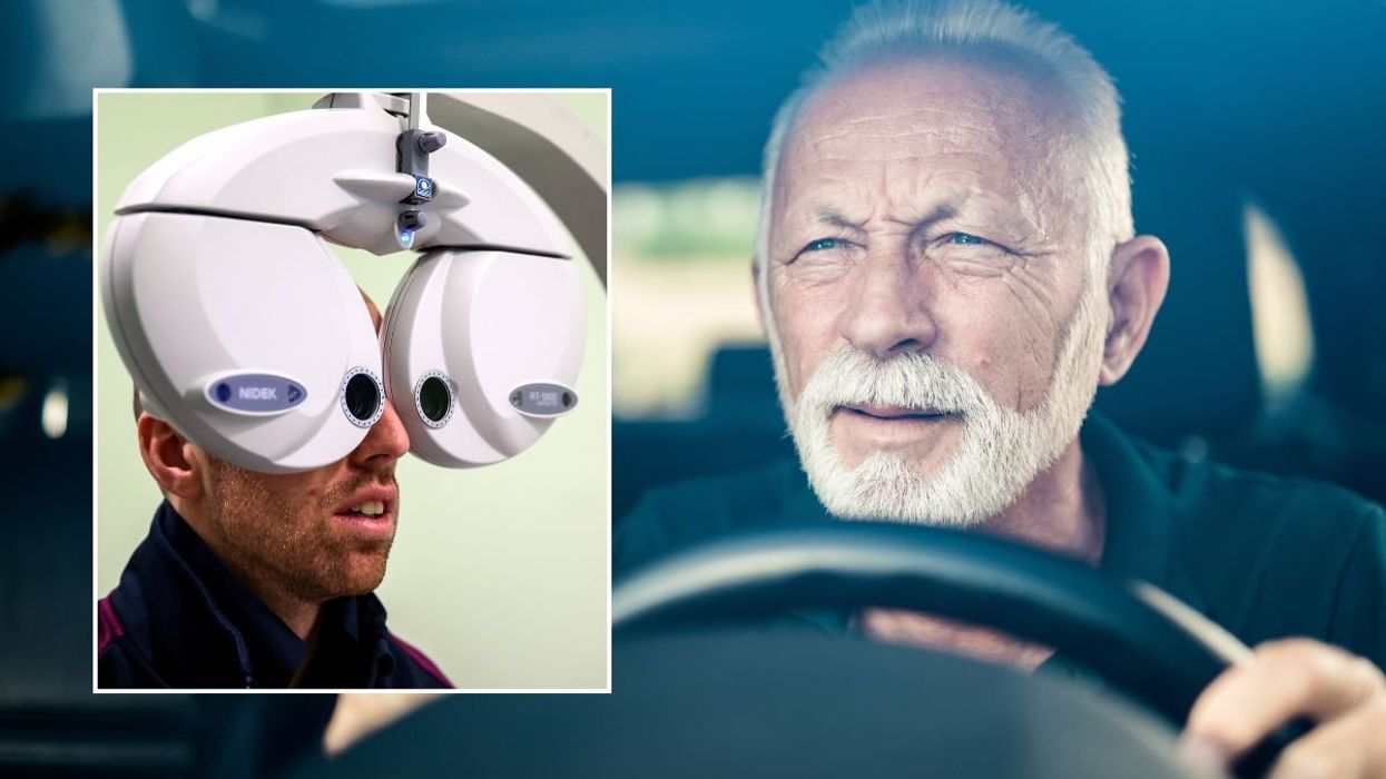 Eye test and an elderly driver