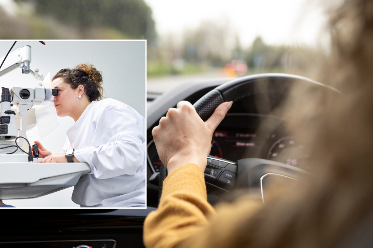 Eyesight and distracted driving