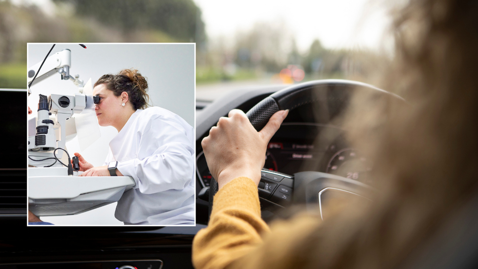 Eyesight and distracted driving