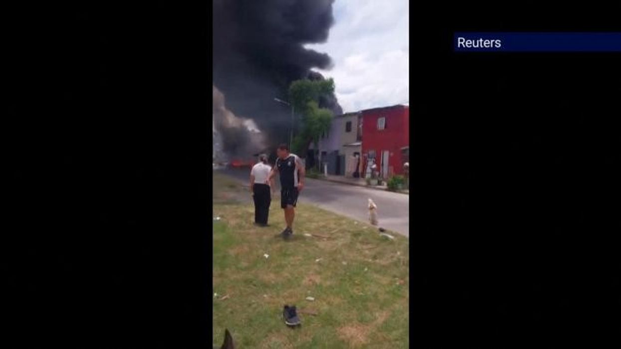 Two people dead after plane crashes into residential area in Argentina