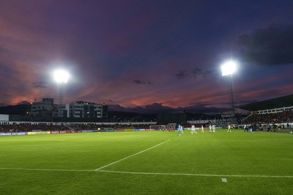 Eyewitnesses reported that gunmen came up to the referee on the pitch before shooting him