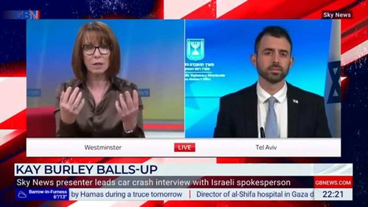 ‘Left my jaw on the floor’: Israeli spokesman left ‘outraged’ by Kay Burley’s ‘astonishing’ question