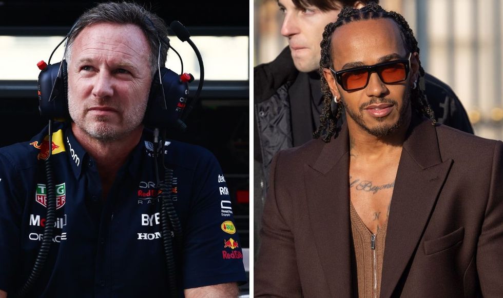 F1 Christian Horner Lewis Hamilton