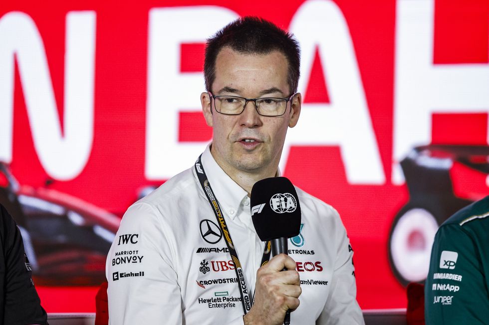 F1 Mike Elliot Mercedes