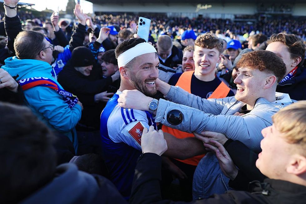 FA Cup Macclesfield vs Crystal Palace