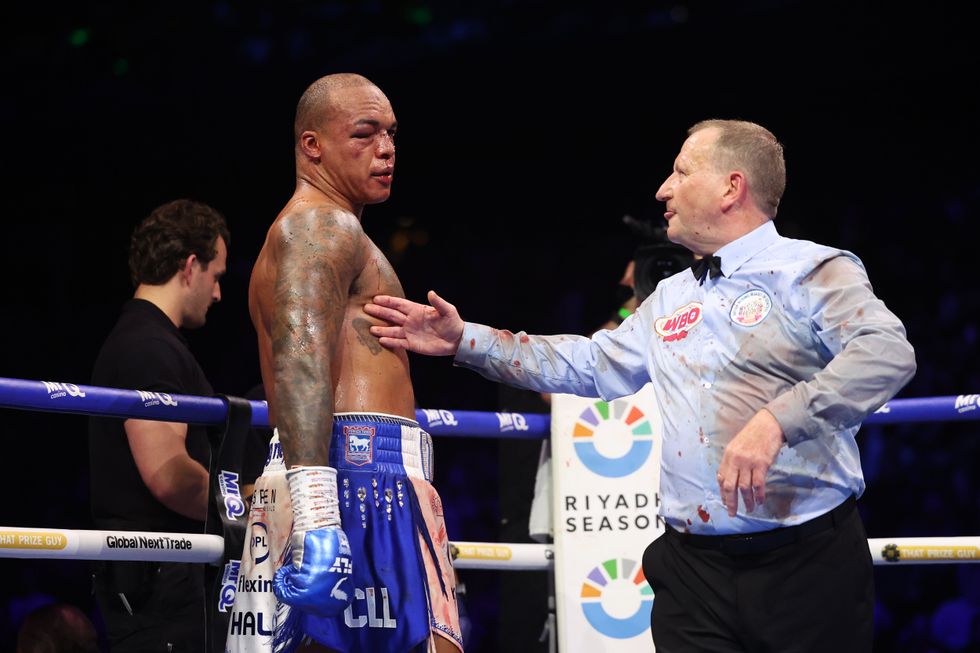 Fabio Wardley's camp are furious with referee Howard Foster