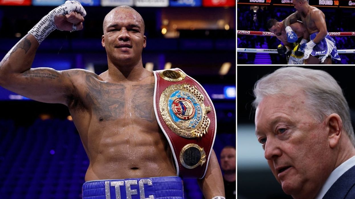 Fabio Wardley stopped Joseph Parker in controversial circumstances on Saturday night