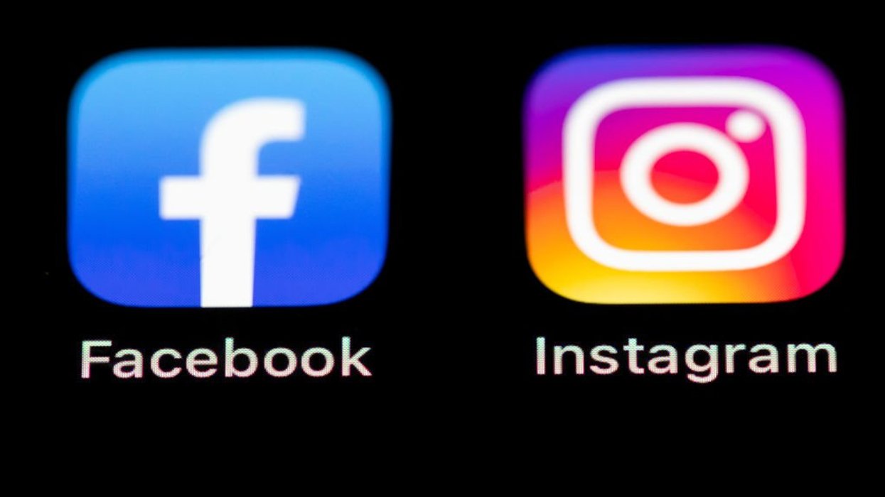 Facebook and Instagram logos