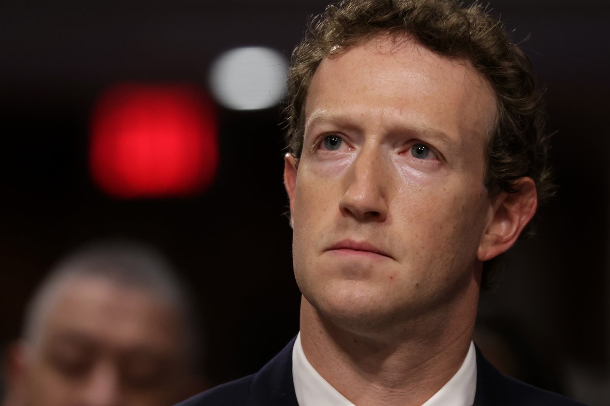 facebook ceo mark zuckerberg looking concerned during congressional hearings in the USA