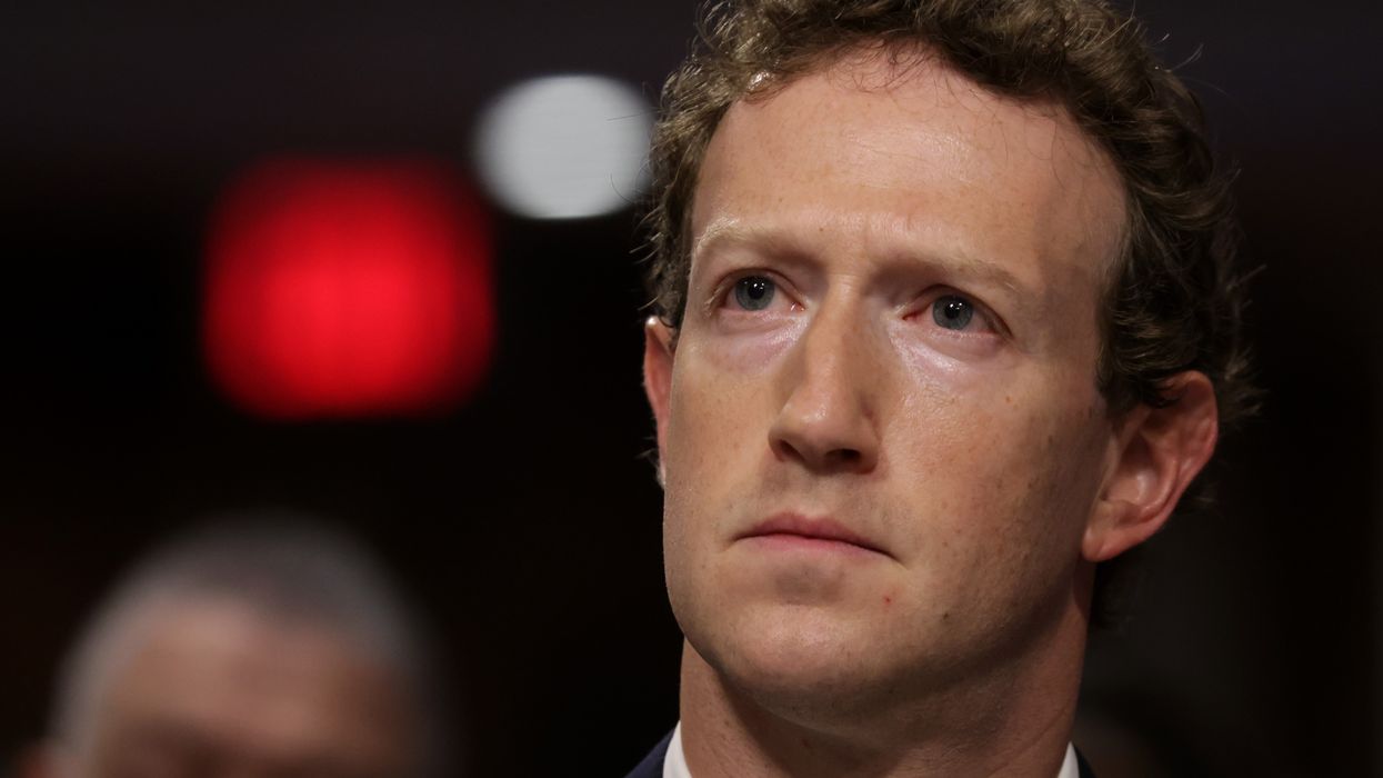 facebook ceo mark zuckerberg looking concerned during congressional hearings in the USA