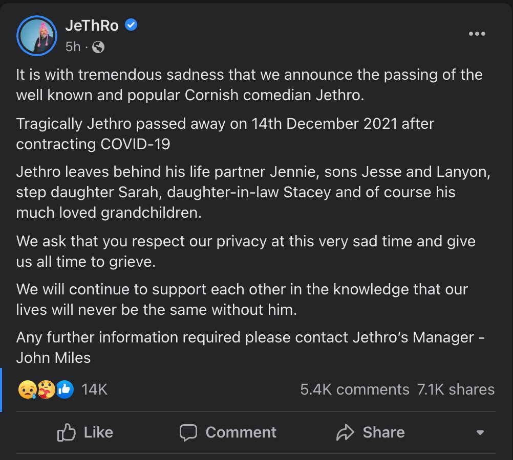 Facebook Post