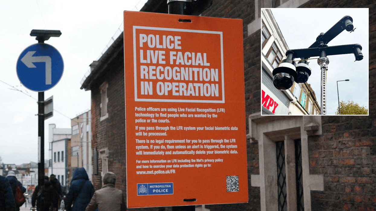 Facial recognition cameras