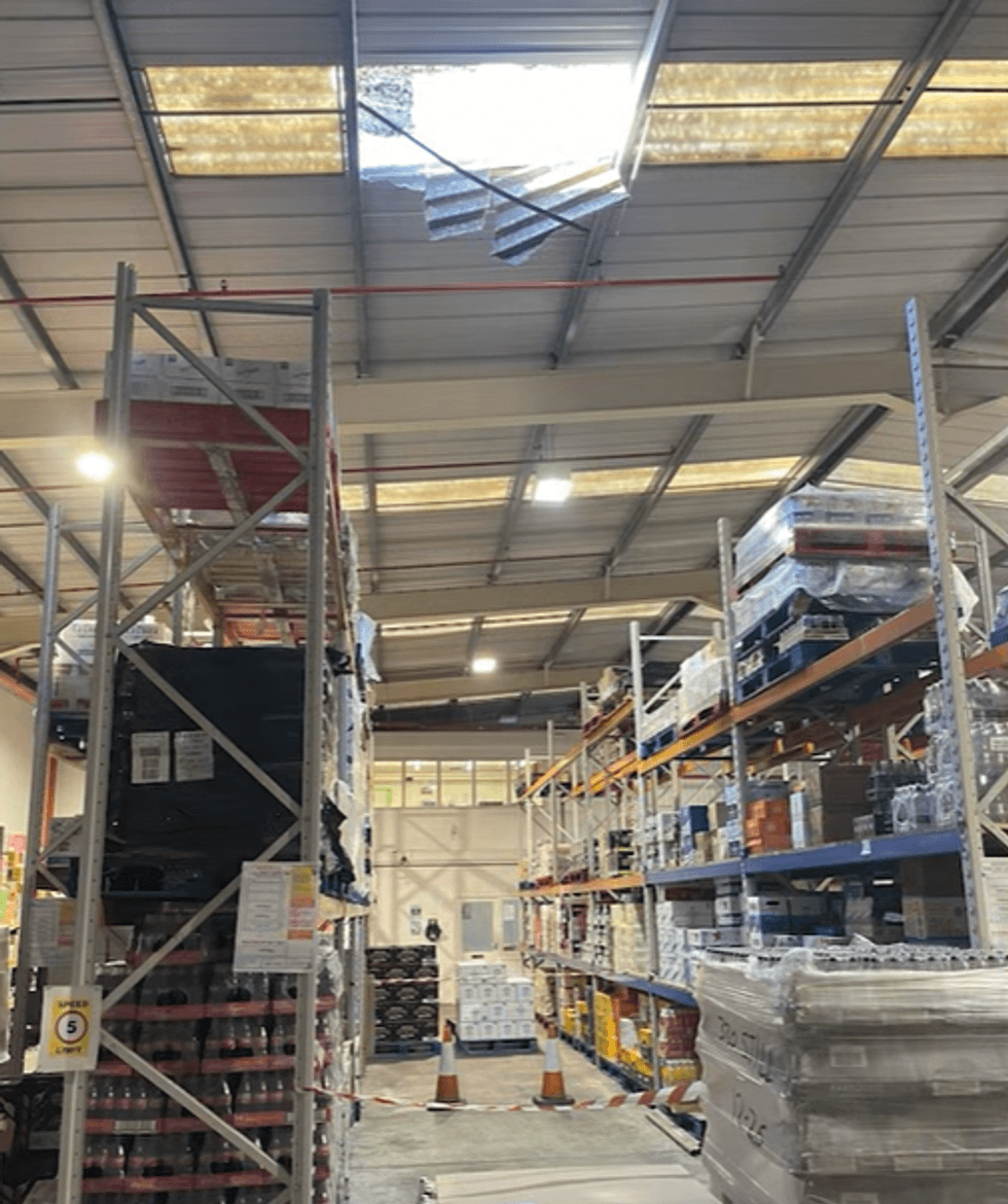Factory fall