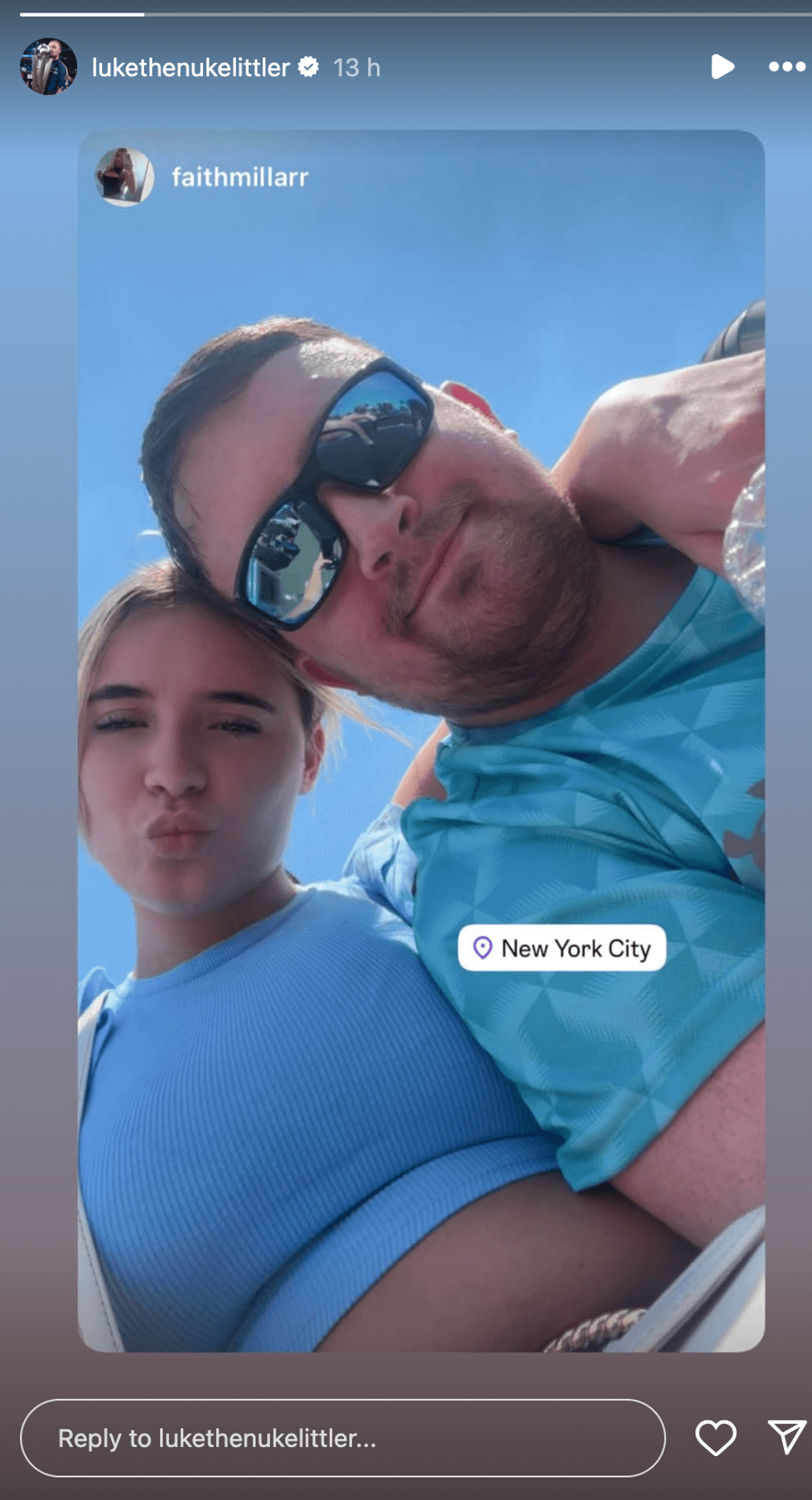 Faith Miller, Luke Littler