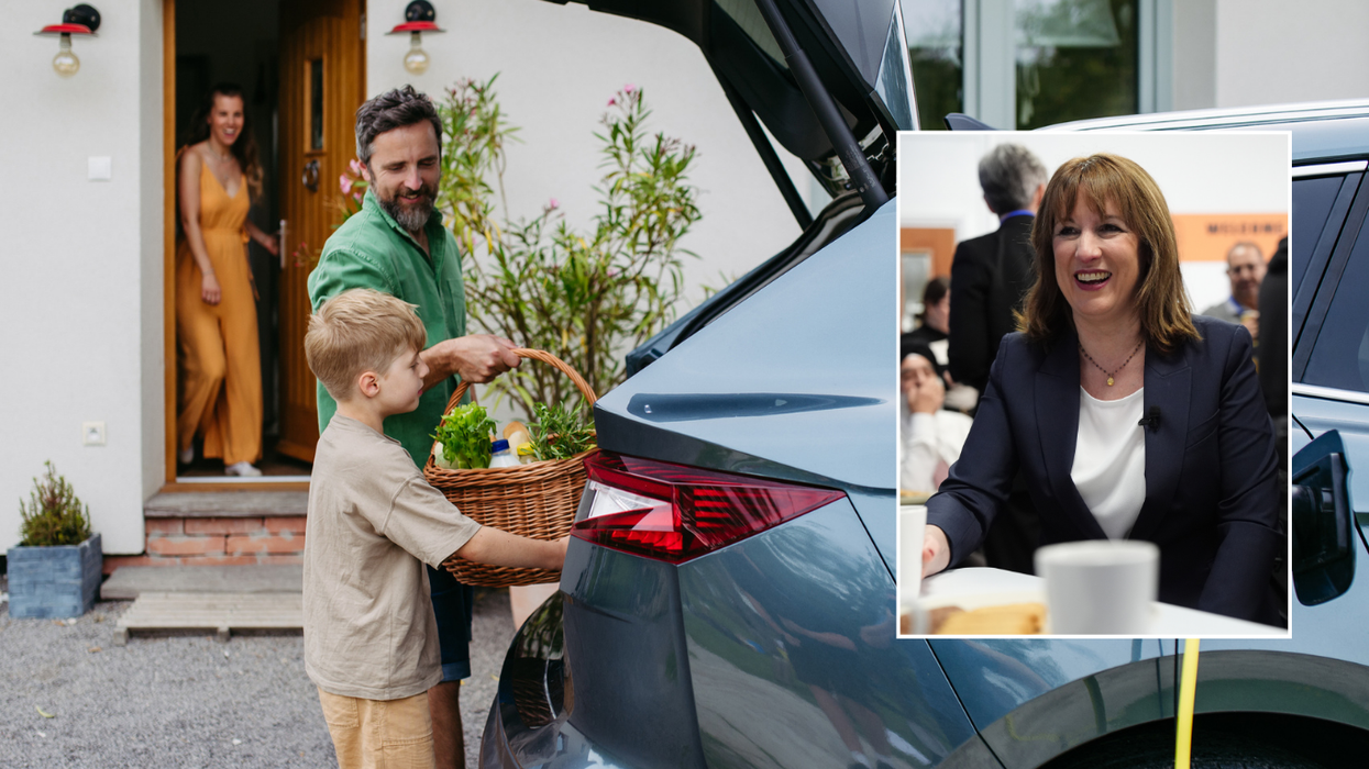 Family electric car and Rachel Reeves