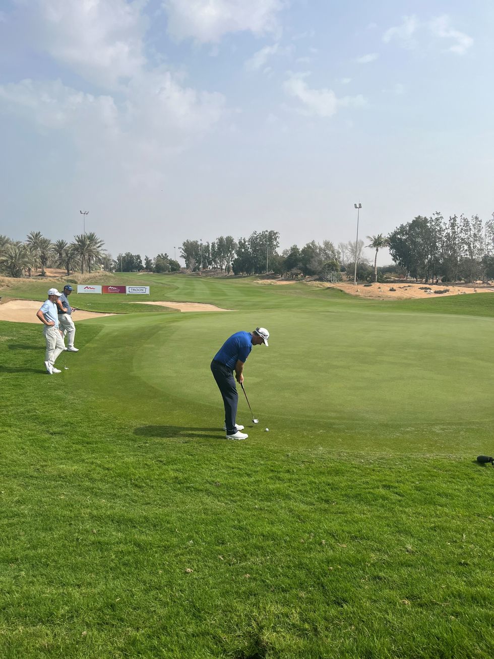 Fans are able to get up close to the players during the event