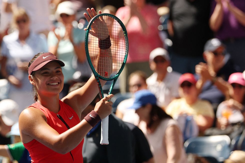 Fans are excited by the form shown by Emma Raducanu at the US Open so far