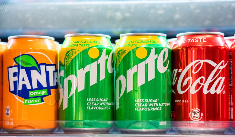 Fanta Sprite Coca-Cola