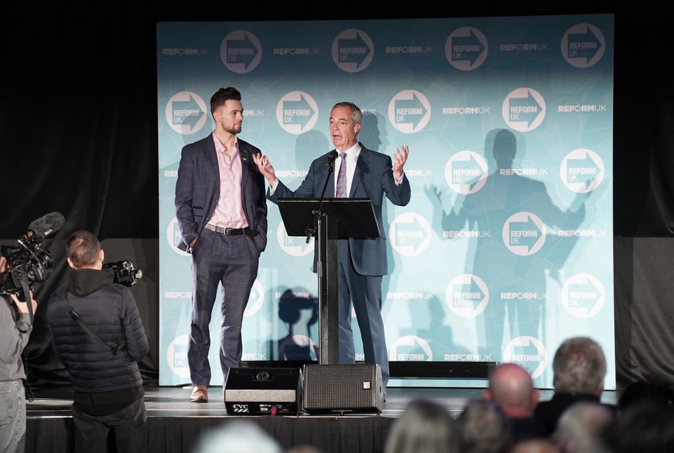 Farage and Alexander Jones