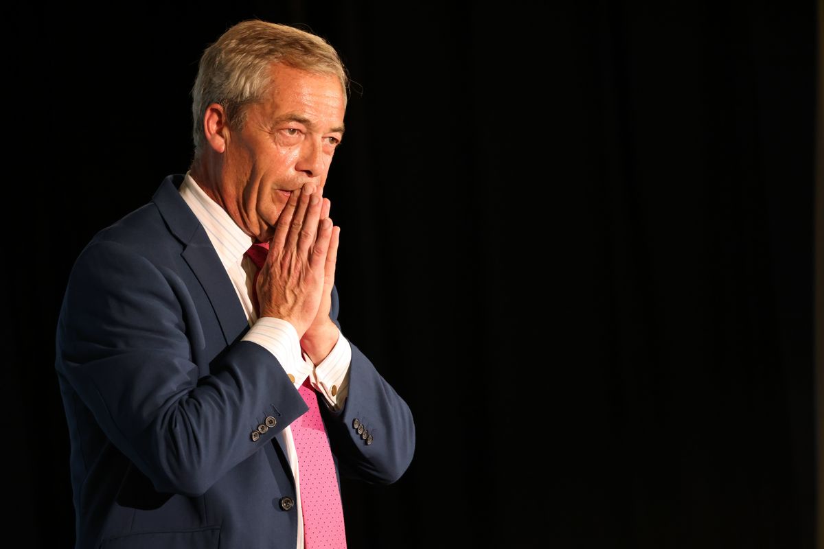 Farage 'dismayed' as Reform volunteer filmed spouting racial slur