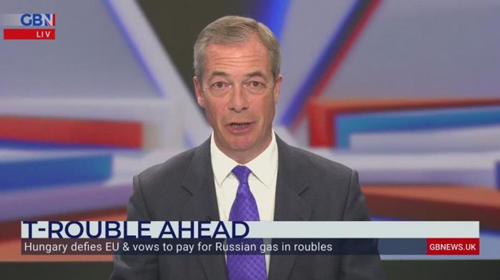 Brexit Britain has 'taken the lead' on Ukrainian aid because it's free from the EU says Nigel Farage