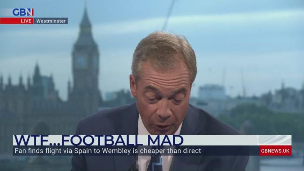 Eurovision shows Europe likes us again after Brexit, says Nigel Farage