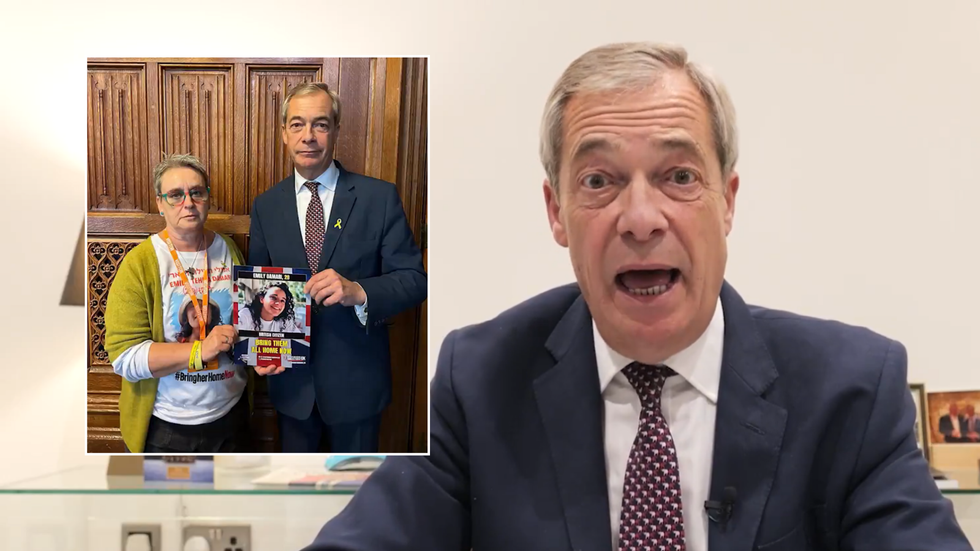 Farage/Farage and Mandy Damari