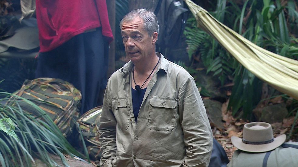 Farage in camp