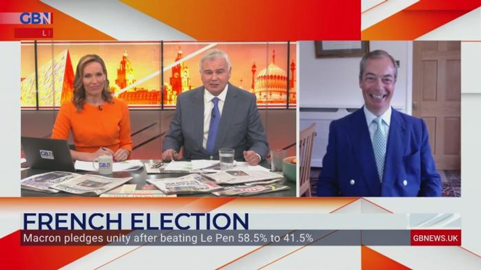 Emmanuel Macron 'will never forgive Britain for Brexit' warns Nigel Farage