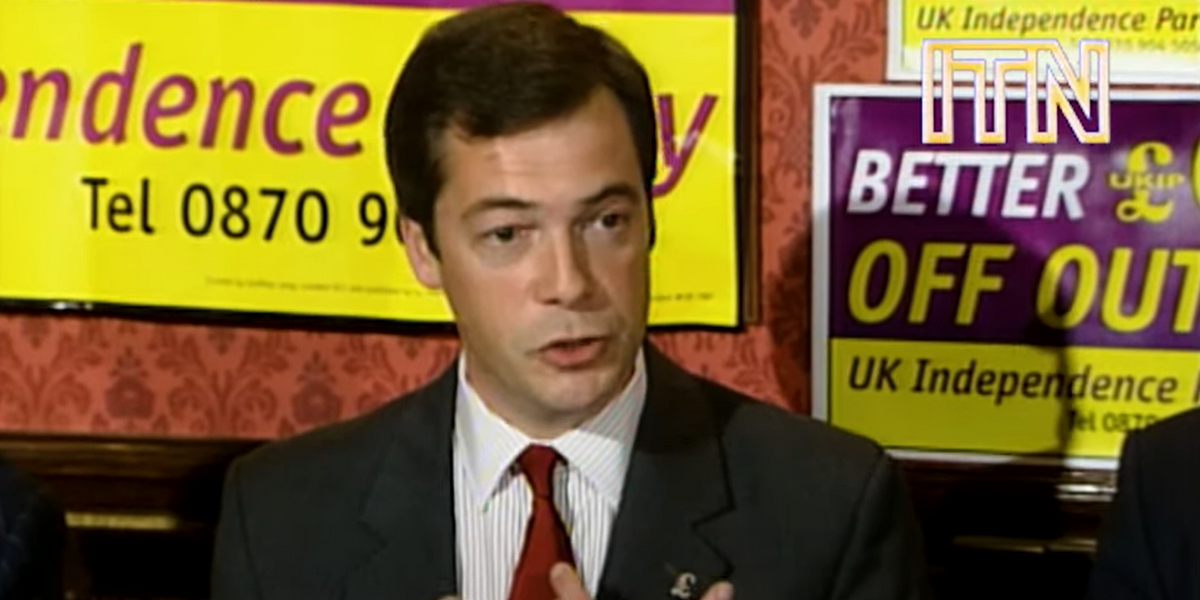 NextImg:'52% want OUT!' Farage made staggering Brexit prediction 15-years before Britons voted to leave EU