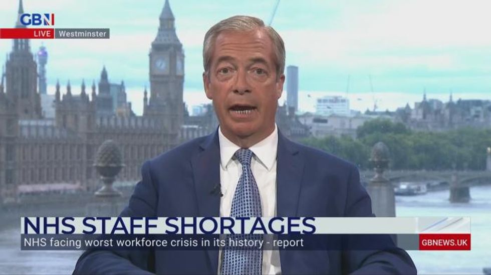 Nigel Farage says 'broken' NHS 'isn't working' and Brits are in 'denial' about it