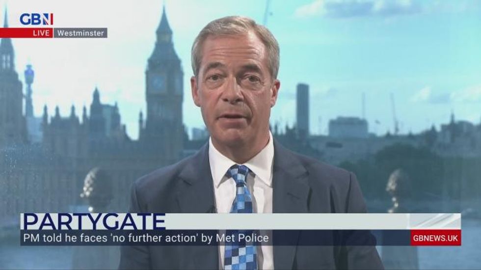 Police officers using discretion over shoplifters could 'encourage criminality' says Nigel Farage