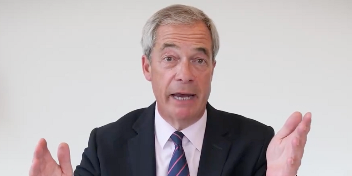 NextImg:WATCH: Nigel Farage breaks silence on his attacker's sentencing