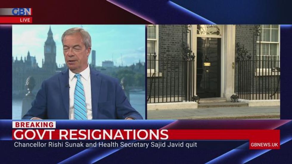 Boris Johnson branded 'a cheerleader, not a leader' by Nigel Farage: 'If you are Brexit minded, this isn't a disaster'