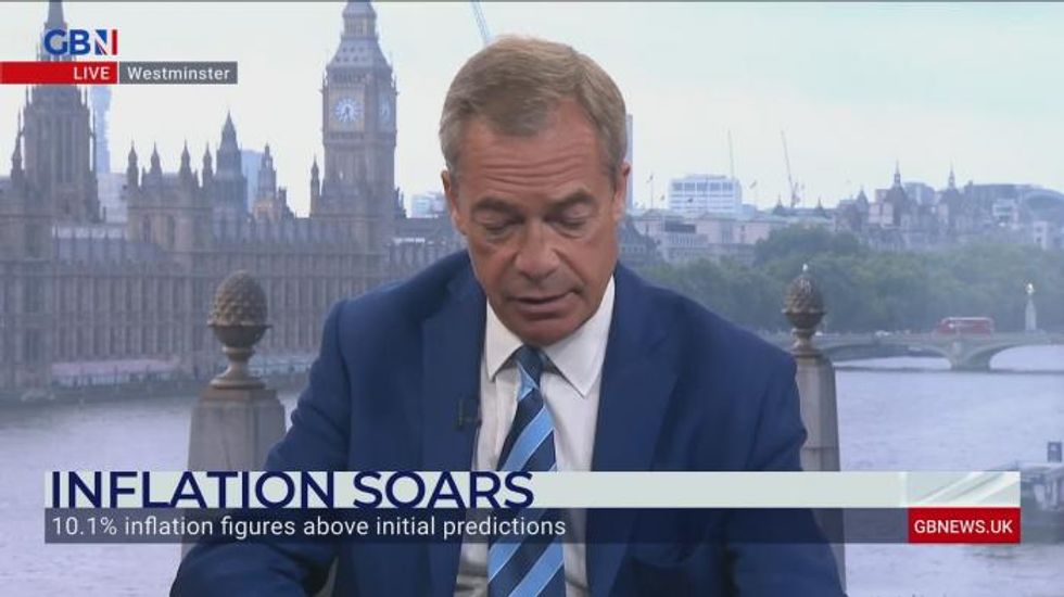 Sadiq Khan told he has his priorities 'utterly wrong' by Nigel Farage after sixth murder in four days in London