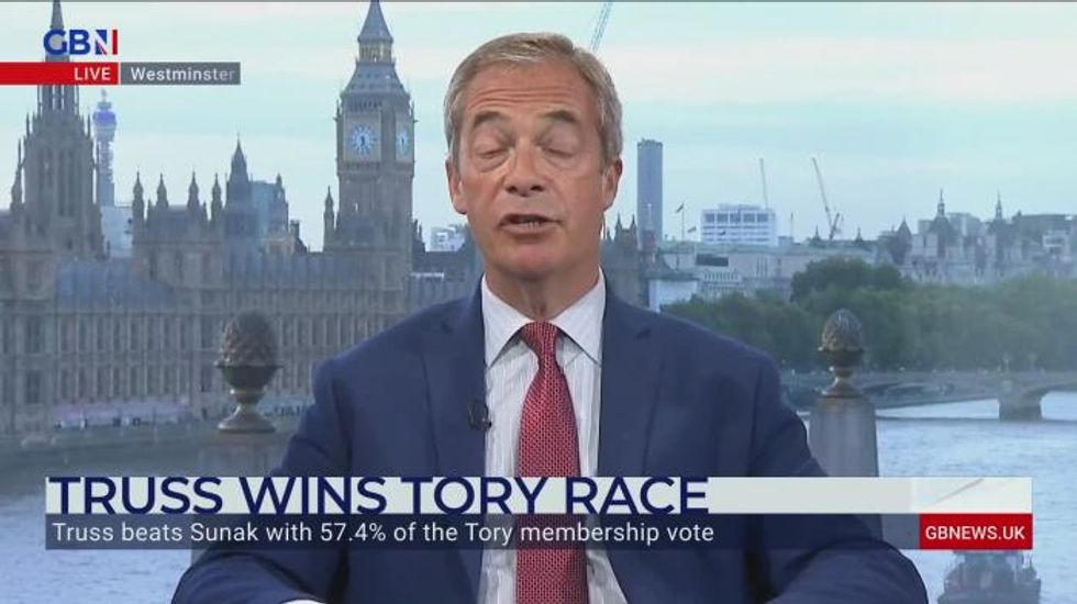Nigel Farage says Conservatives heading for ‘1997 style wipeout’ unless they sort out Channel crossings