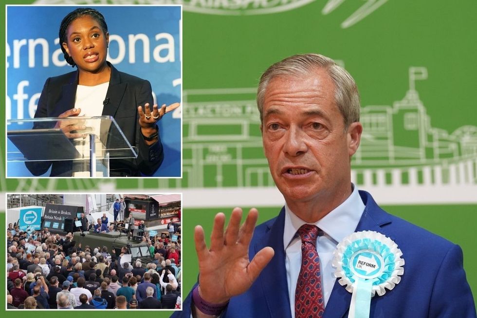 Farage predicts \u2018Reform boom\u2019 after Tory frontrunner lobbied for migration surge