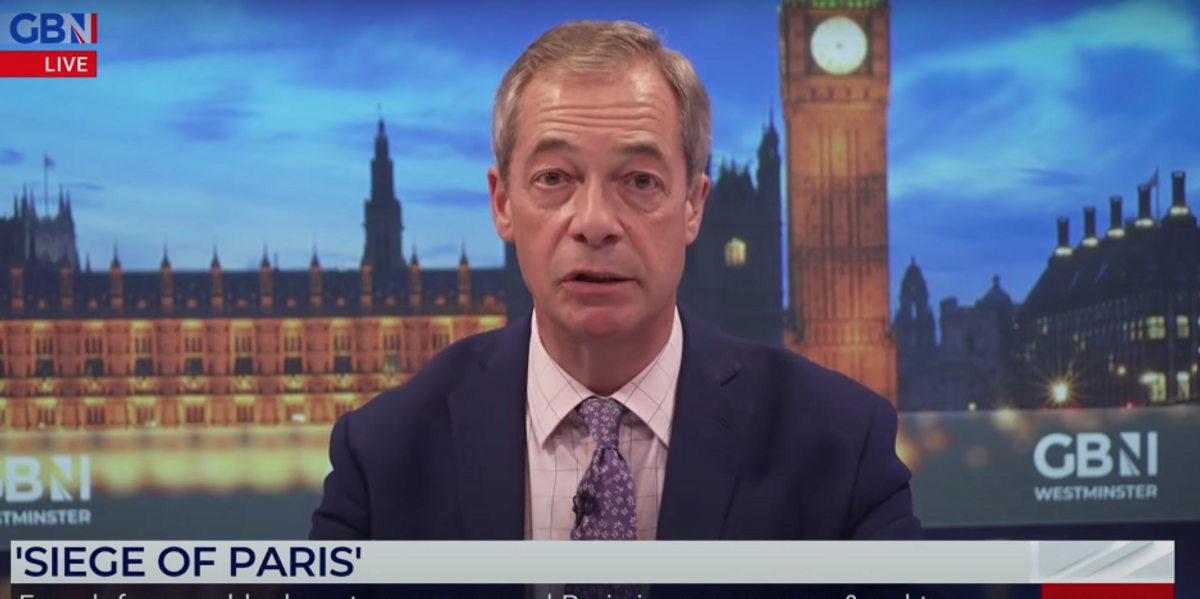 NextImg:Farmer’s protests are a sign of a ‘major eurosceptic movement’ across Europe says Farage