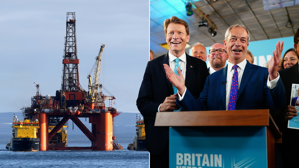 Farage/Tice/North Sea oil