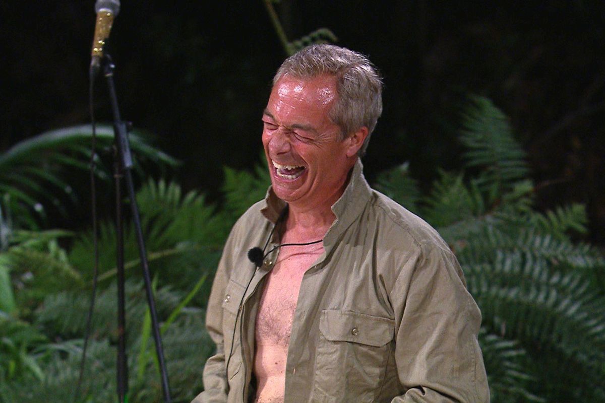 Farage top undone