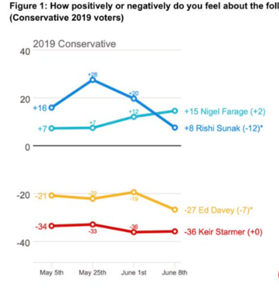 Farage Tory polling