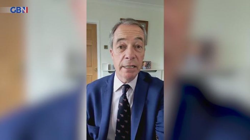 Nigel Farage explodes at Rishi Sunak for dodging key question over NHS: 'Tell us the truth!'