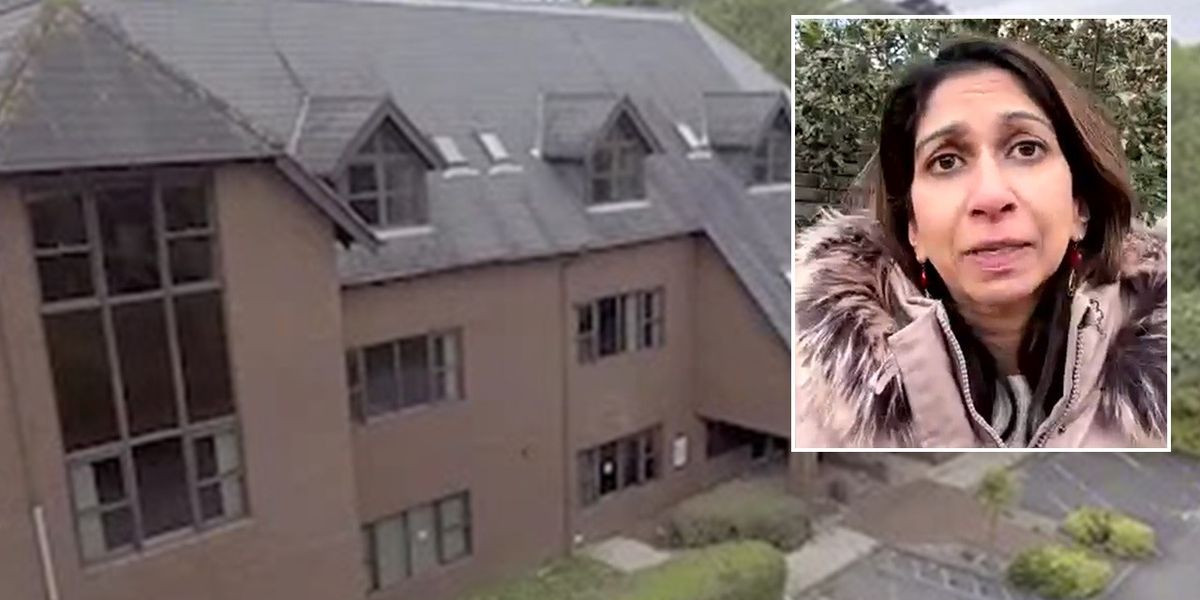 NextImg:Controversial plans to house migrants in luxury apartment block SCRAPPED after Suella Braverman urged local council to buy it instead