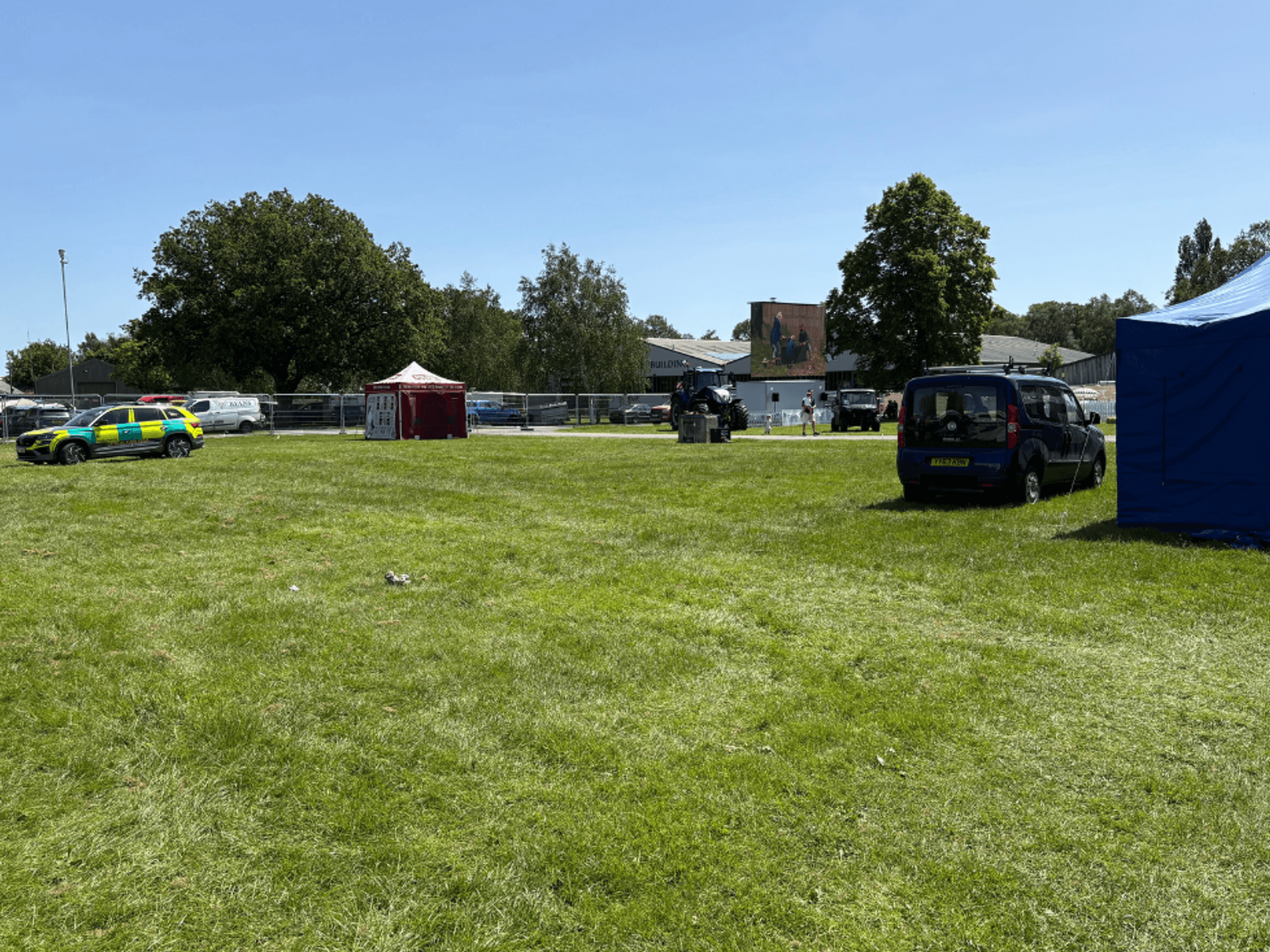 Farm Fest: Vendors packed up early