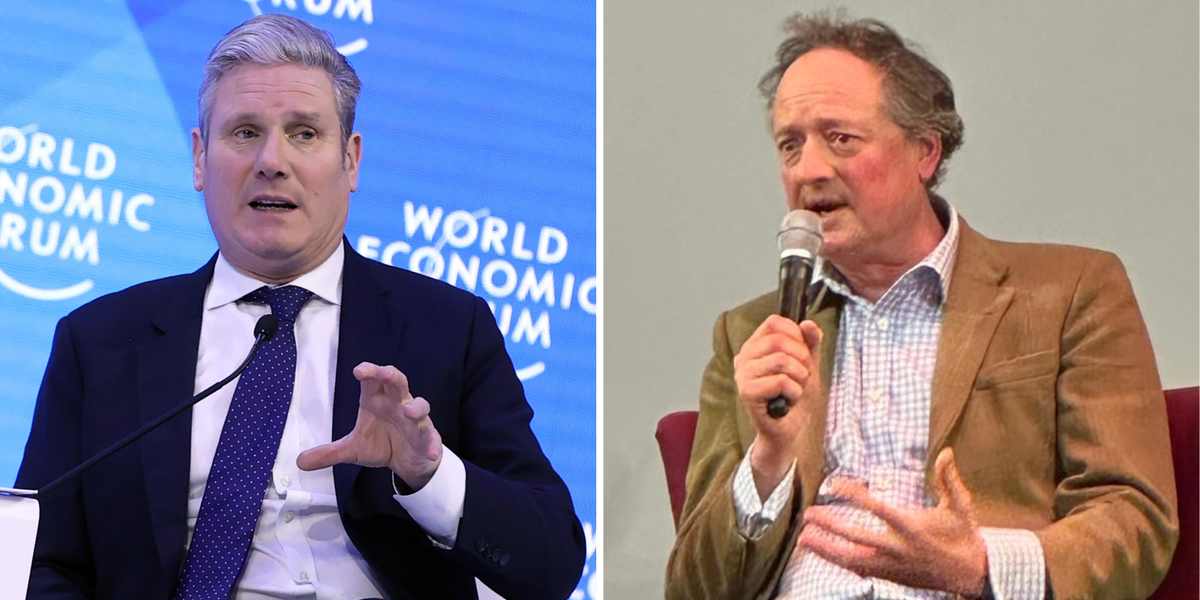 NextImg:Farmer SLAMS ‘Starmer and his Davos mates’ for imposing ‘corporate socialism’ on Britain’s countryside