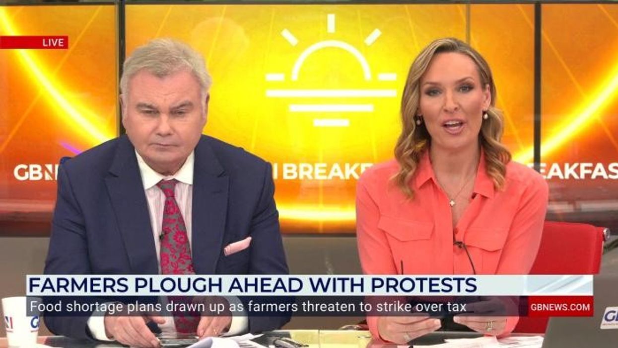 Sheep farmer emotionally explains reasons behind attending London protest