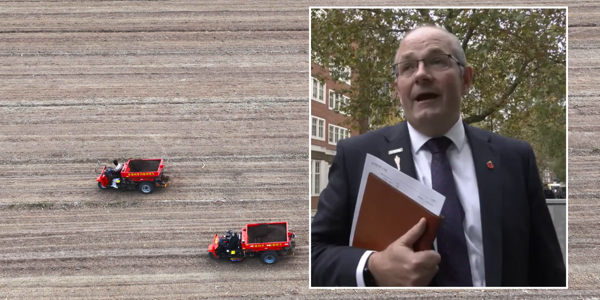 NextImg:Farmers threaten 'sewage sludge strike' after Rachel Reeves axes death duty exemption