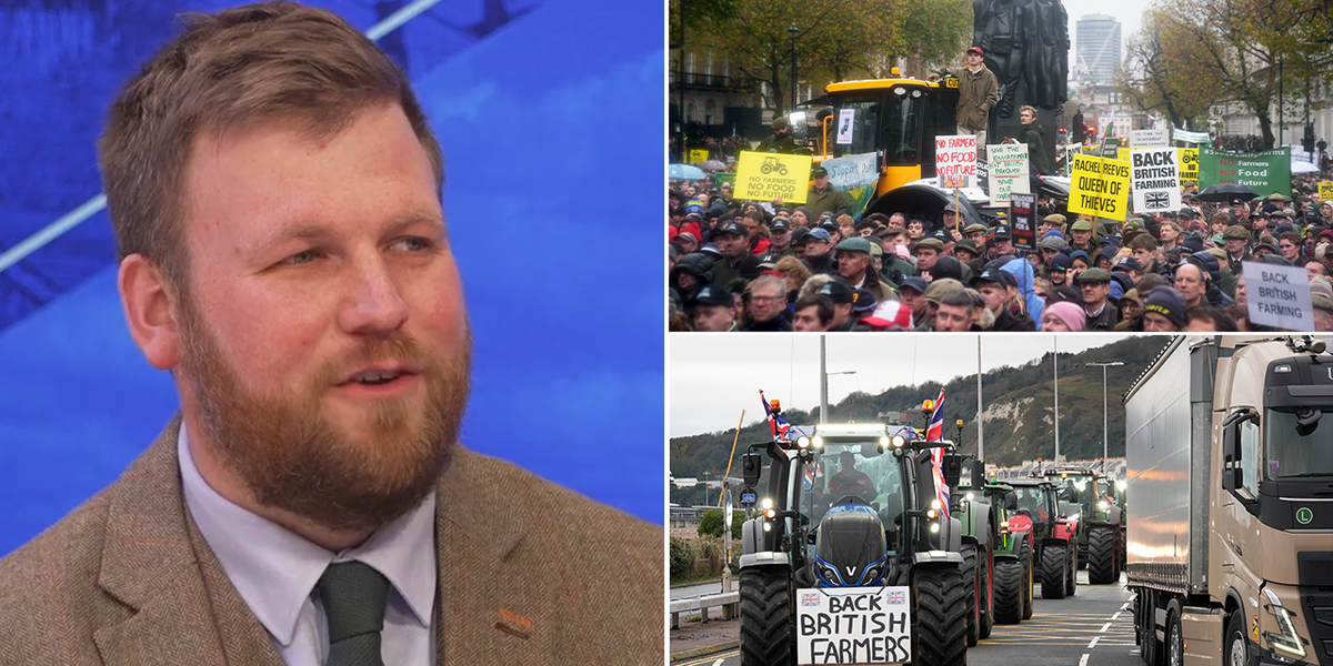 NextImg:Farmers’ Christmas food shortage warning to Labour as tractors to descend on Westminster