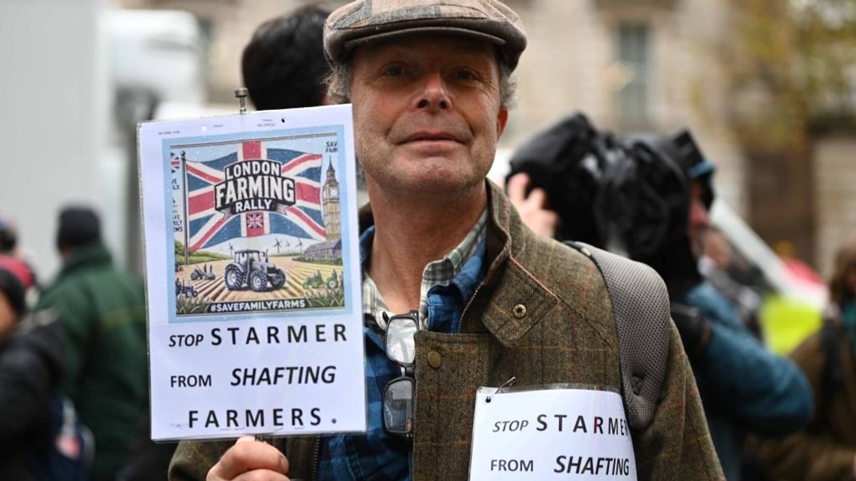 Farmer protest in London