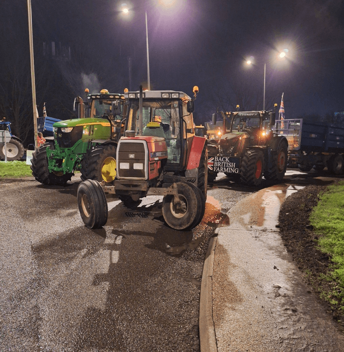 Farmer protest